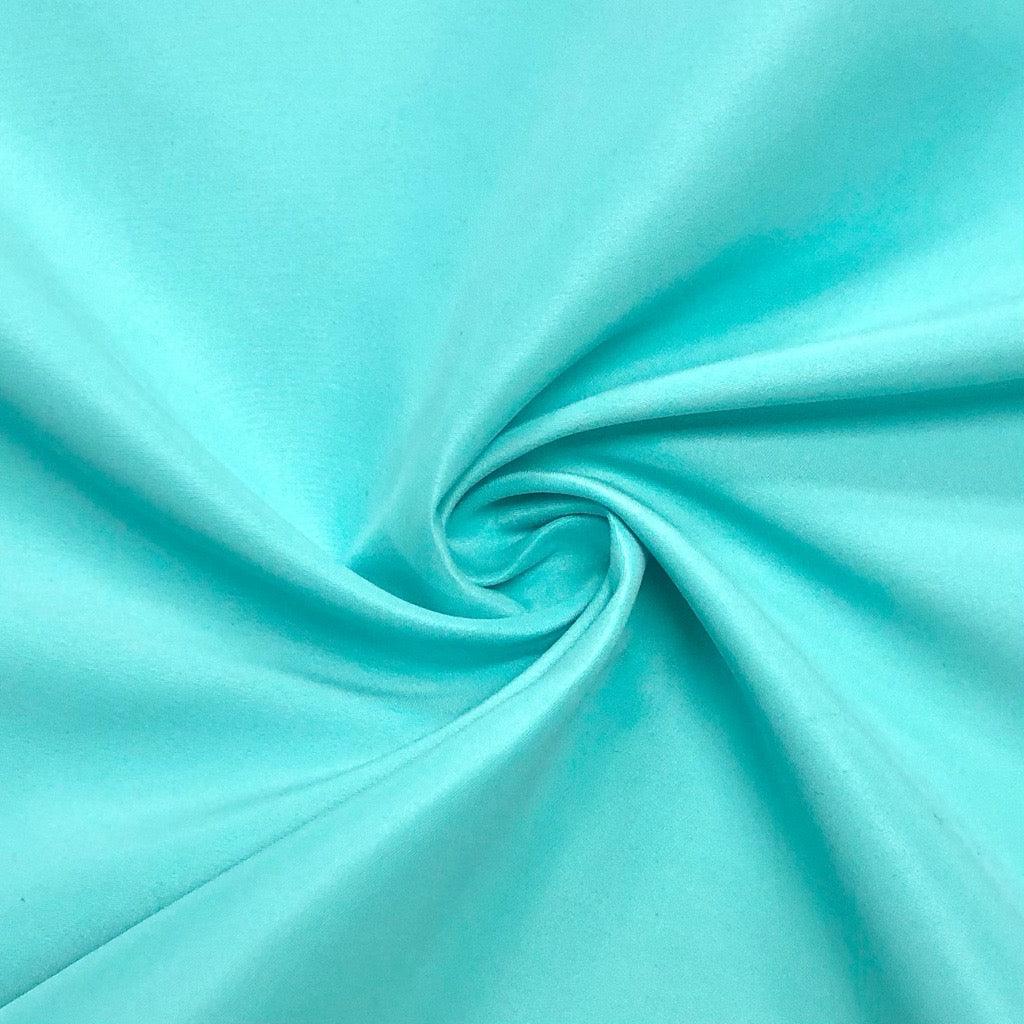 Plain Sky Blue Polyester Fabric - 3m Pre-cut - Pound Fabrics