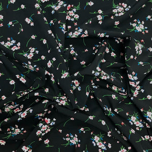 Mini Flowers Stretch Polyester Fabric – Pound Fabrics