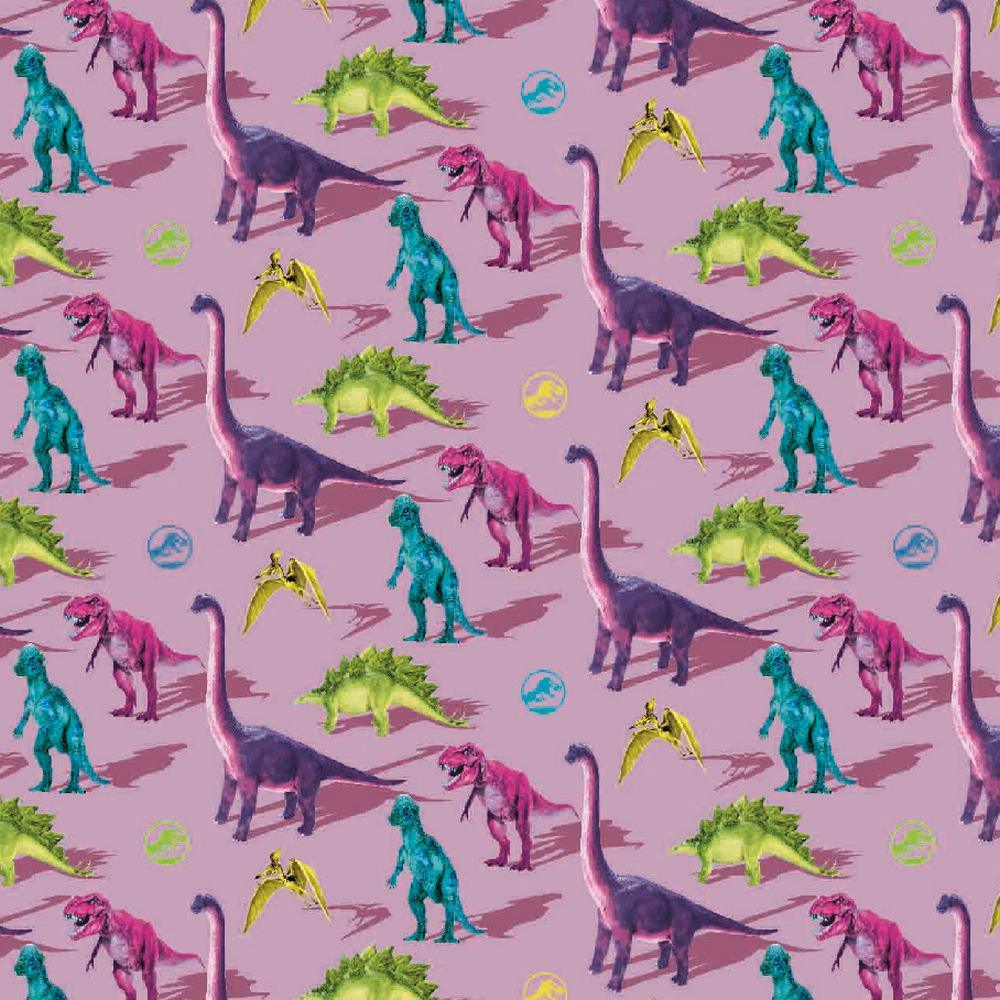 Jurassic World Cotton Jersey Fabric - Pound Fabrics