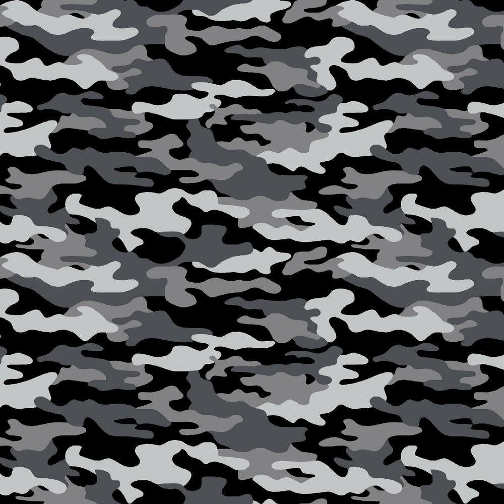 Camouflage Cotton Poplin Fabric - Pound Fabrics