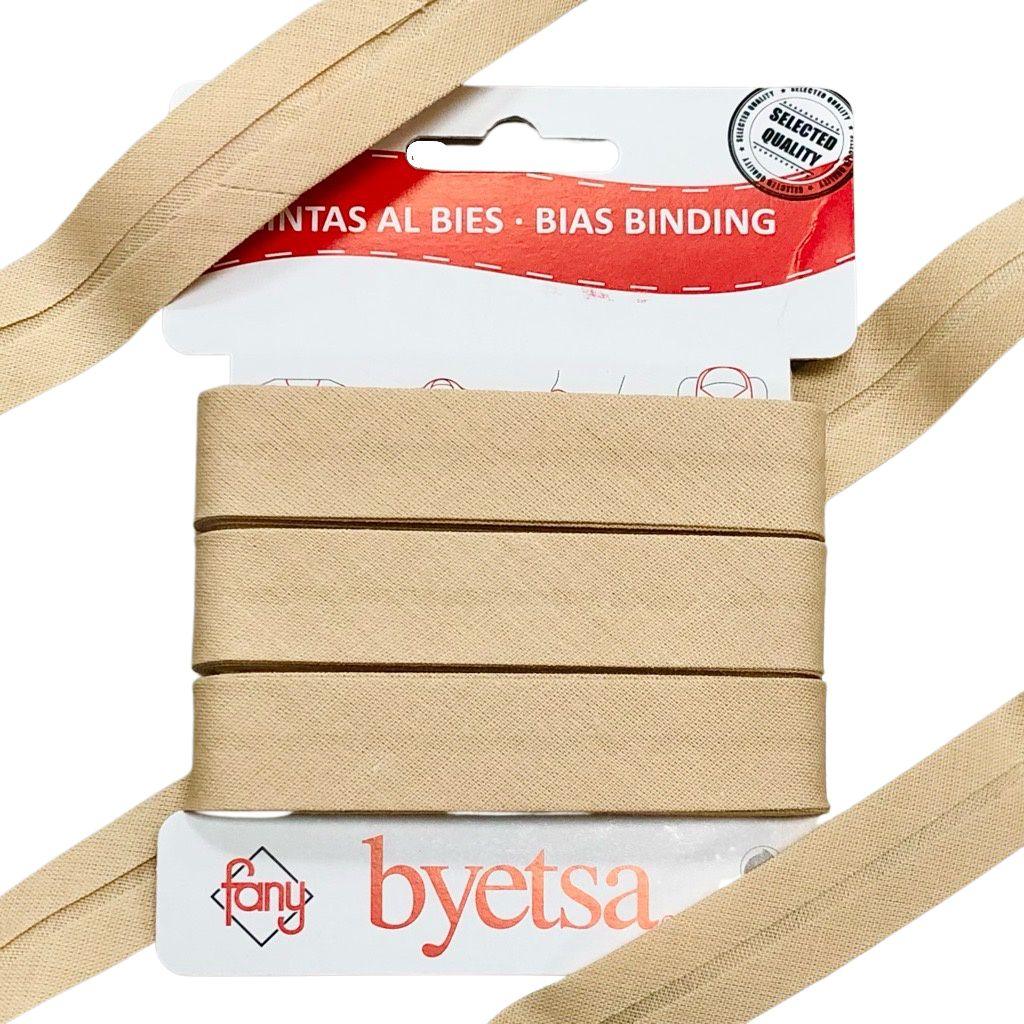 Plain Polycotton Bias Binding Tape - 5 metres - Pound Fabrics