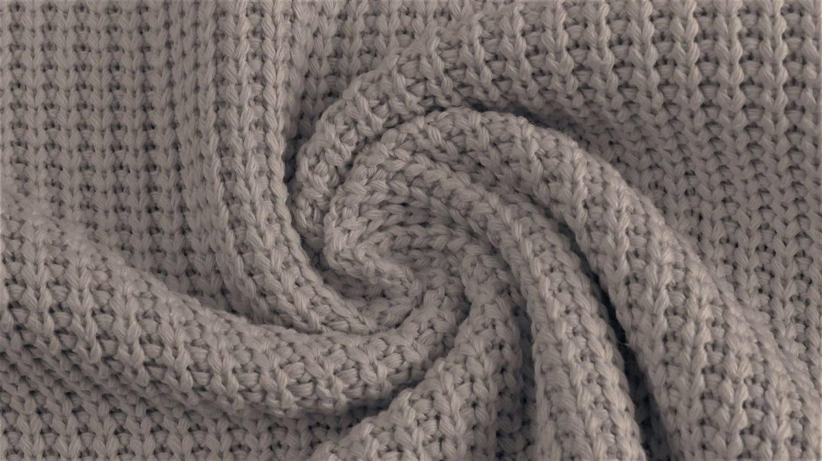 Chunky Cotton Knit Fabric