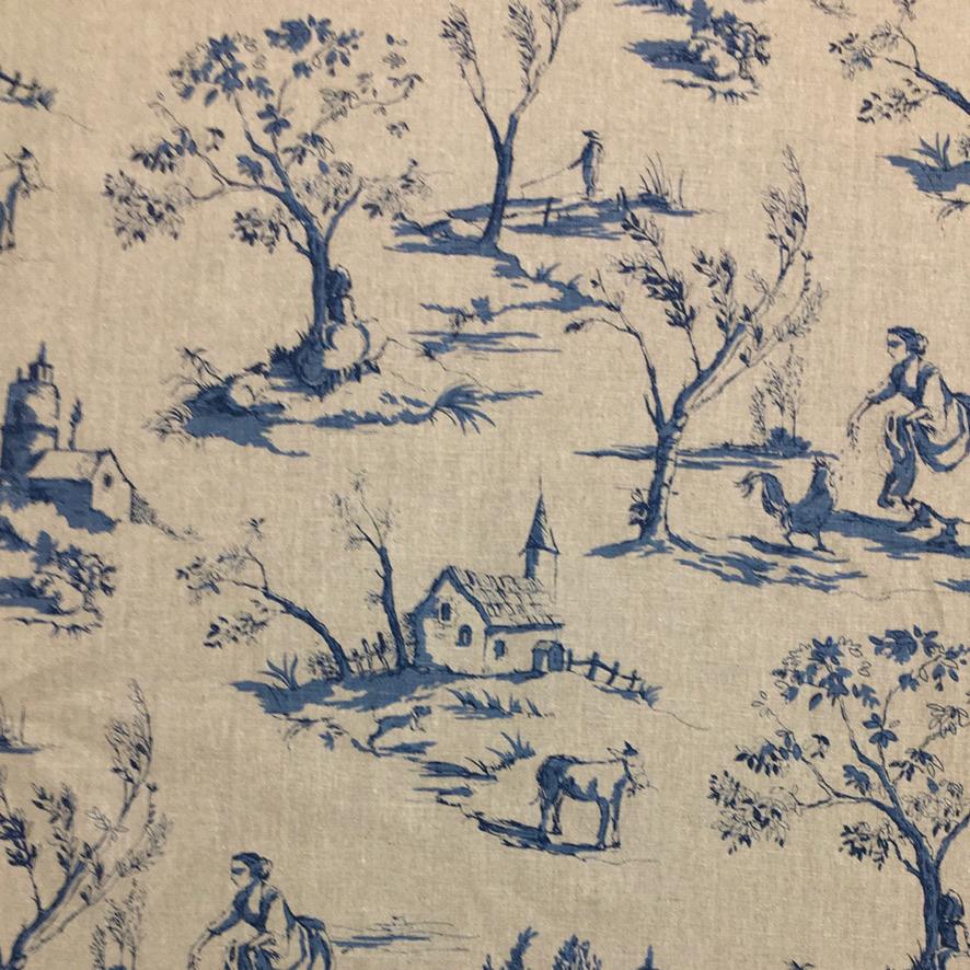 Countryside 100% Linen Fabric (4815697870871)