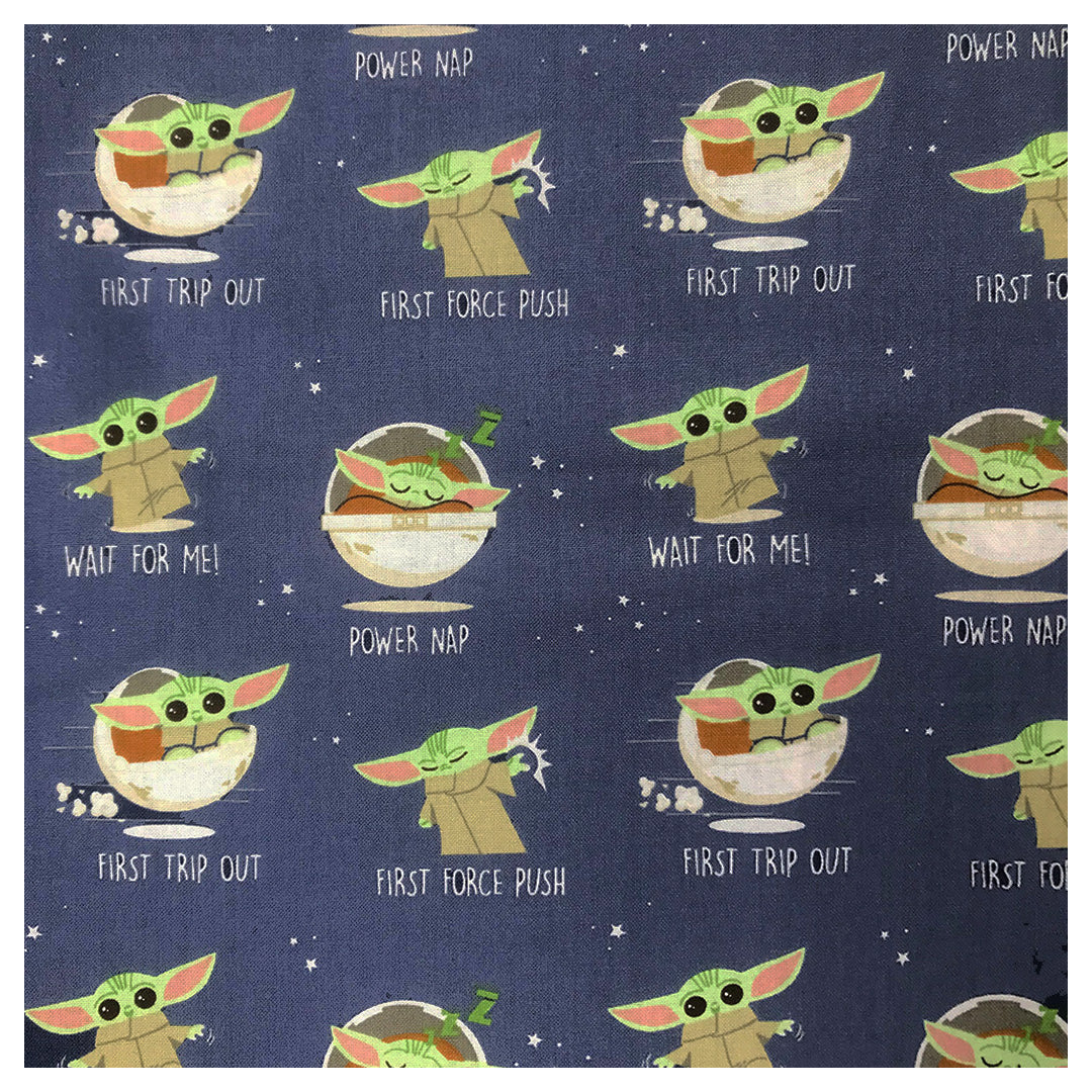 Baby Yoda - Child of the Galaxy - Cotton Fabric - Pound Fabrics