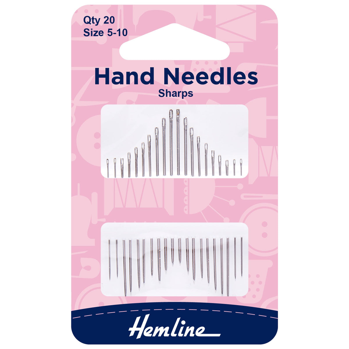Hemline Hand Needles - Sharps - Pound Fabrics