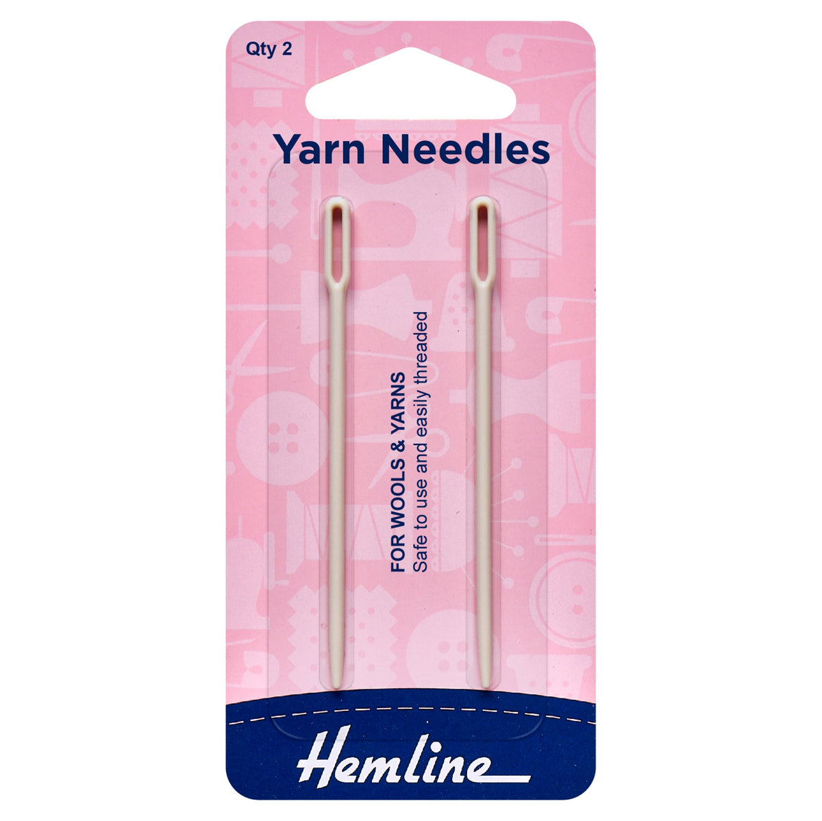 Hemline Wool &amp; Yarn Needles - Pound Fabrics
