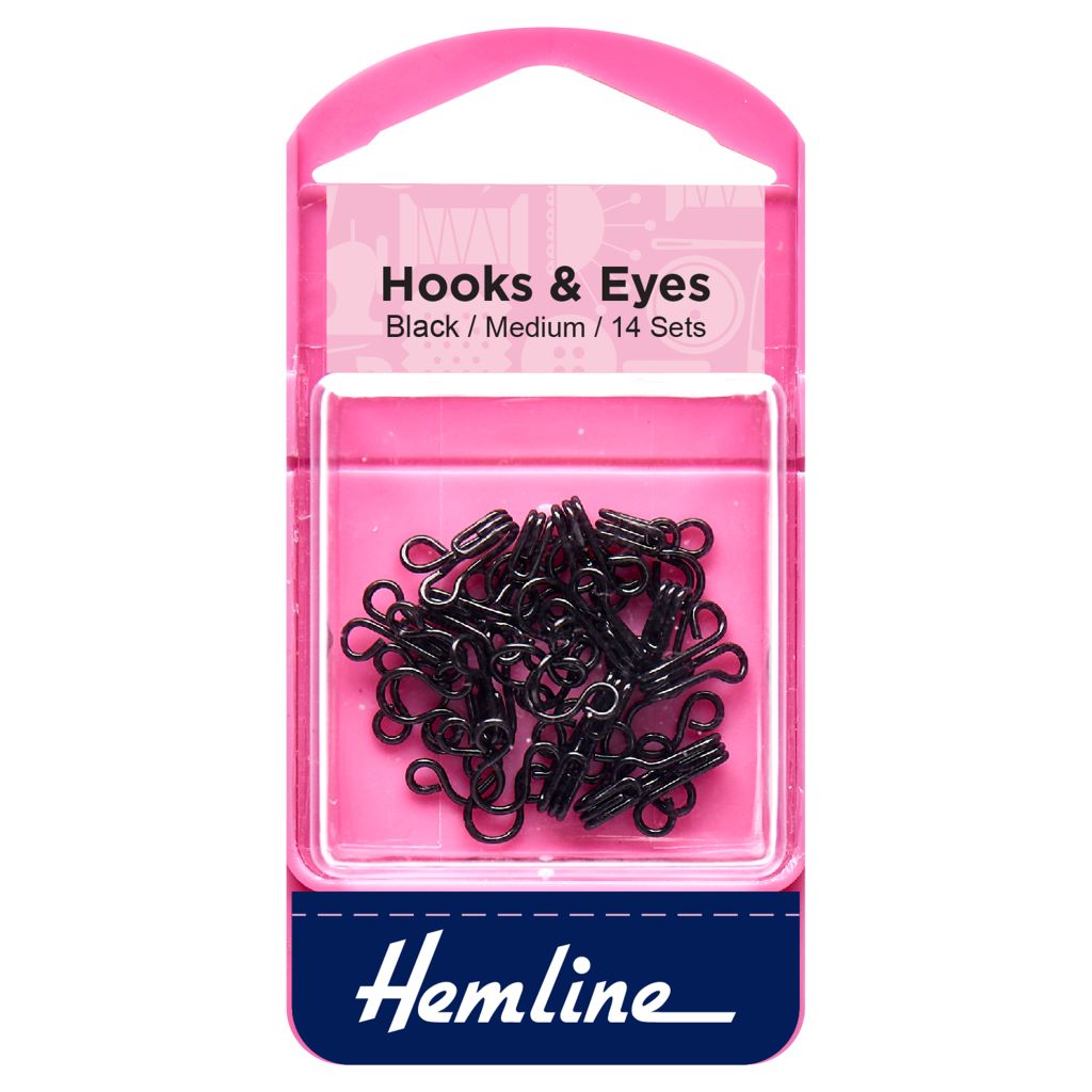 Hemline Hooks and Eyes - Pound Fabrics