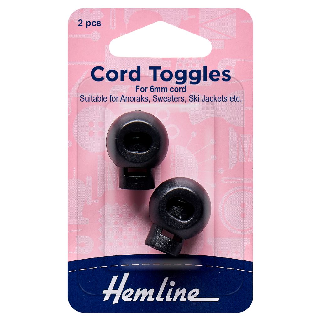 Hemline Cord Toggles - Pound Fabrics