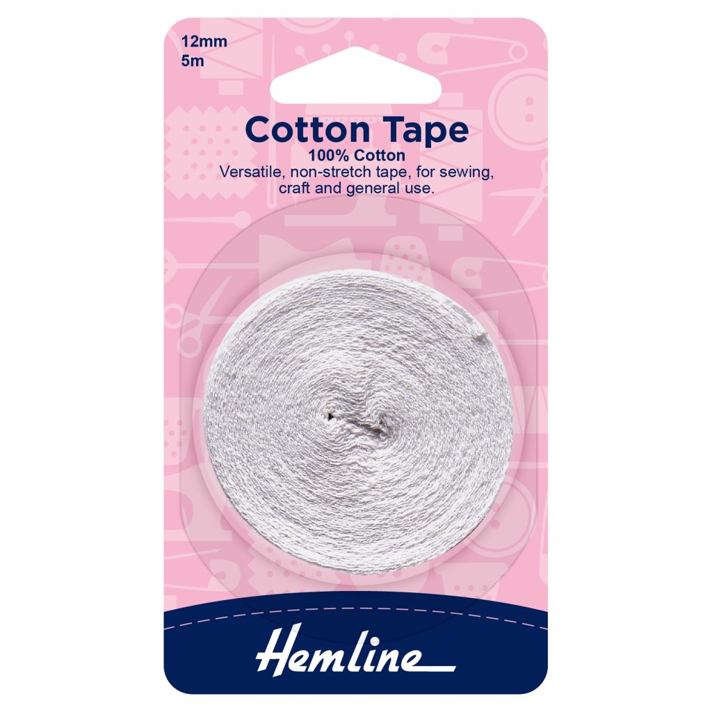 Hemline Cotton Tape - Pound Fabrics