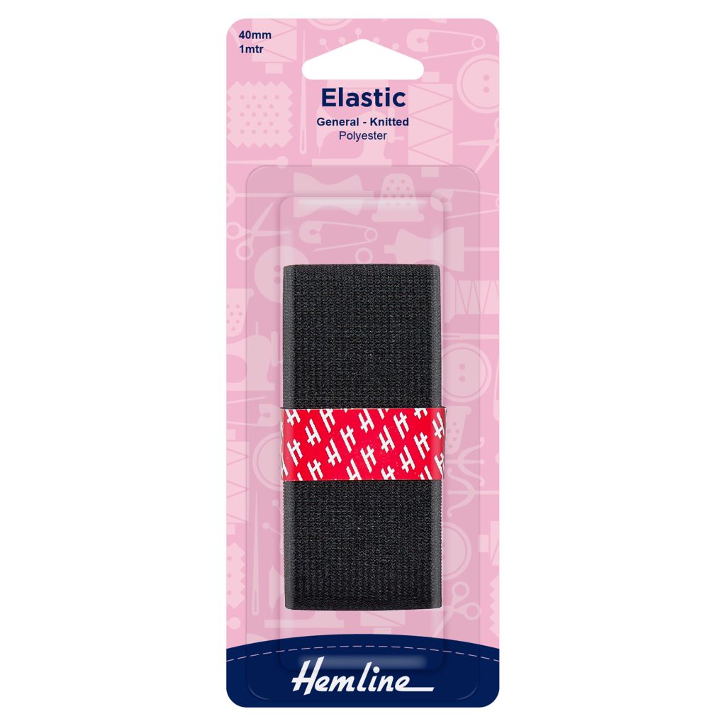 Hemline General Purpose Knitted Elastic - Pound Fabrics