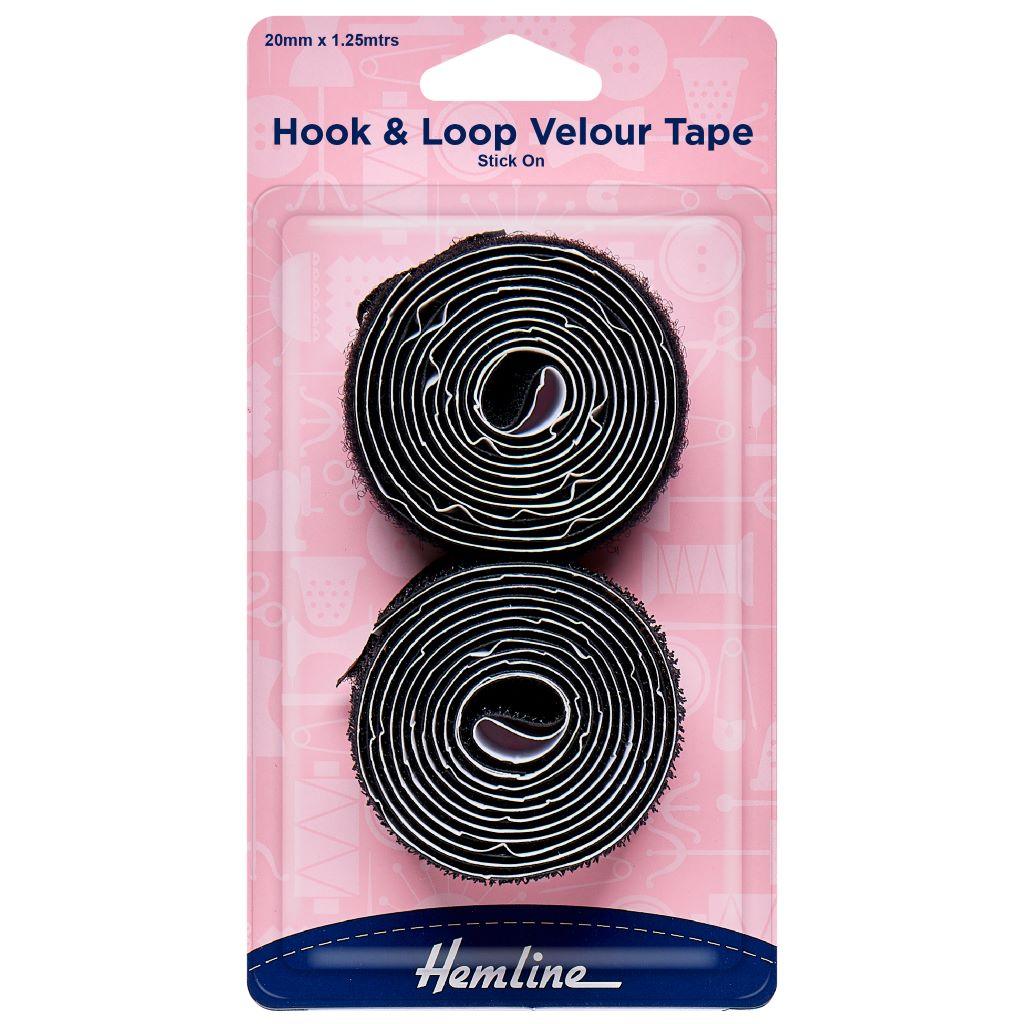 Hemline Hook & Loop Tape - Stick on - Pound Fabrics