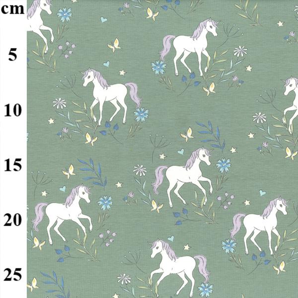 Unicorns Cotton Jersey Fabric