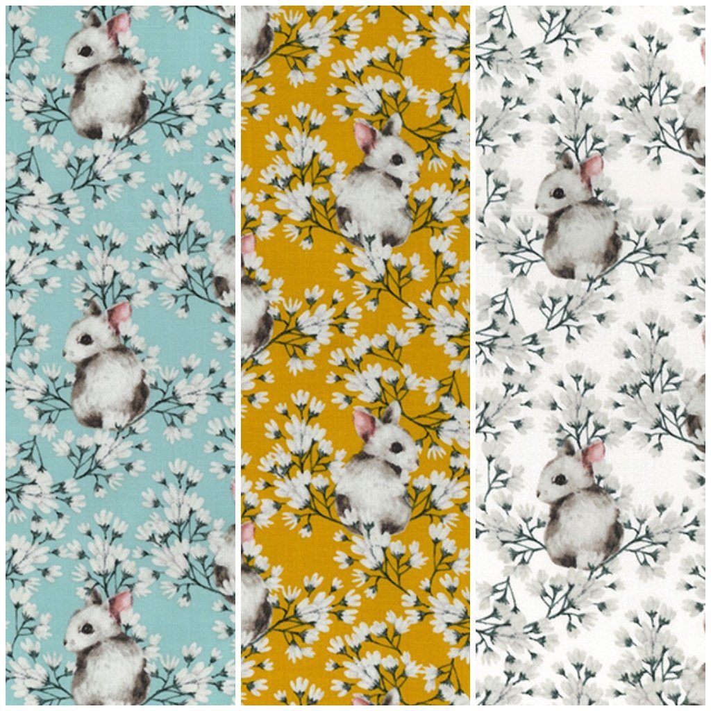 Field Mouse Cotton Fabric - John Louden (4472138137623)