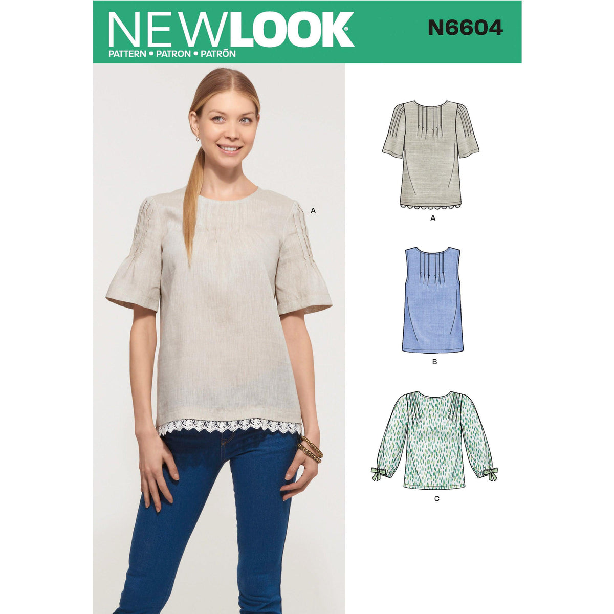 New Look Sewing Pattern 6604 - Pound Fabrics
