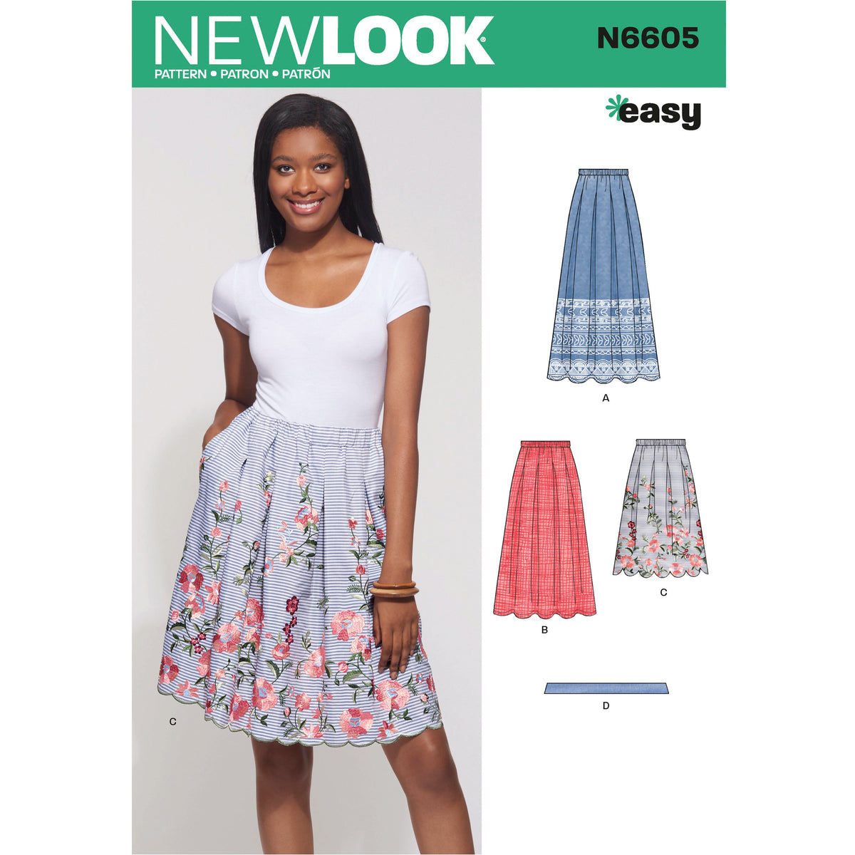 New Look Sewing Pattern 6605 - Pound Fabrics