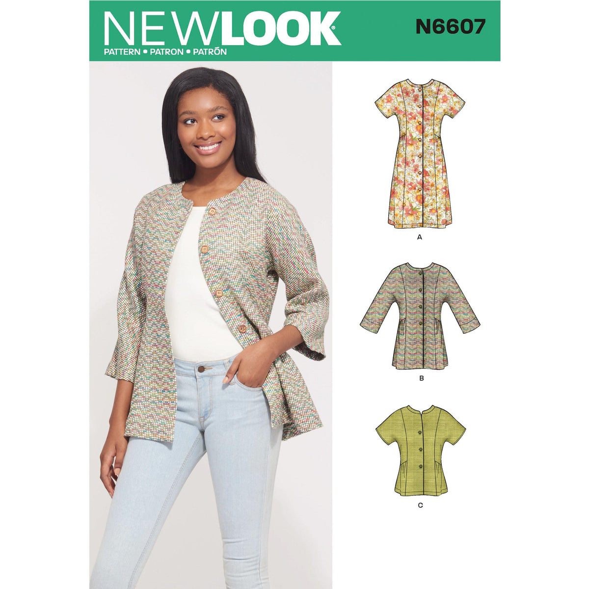 New Look Sewing Pattern 6607 - Pound Fabrics