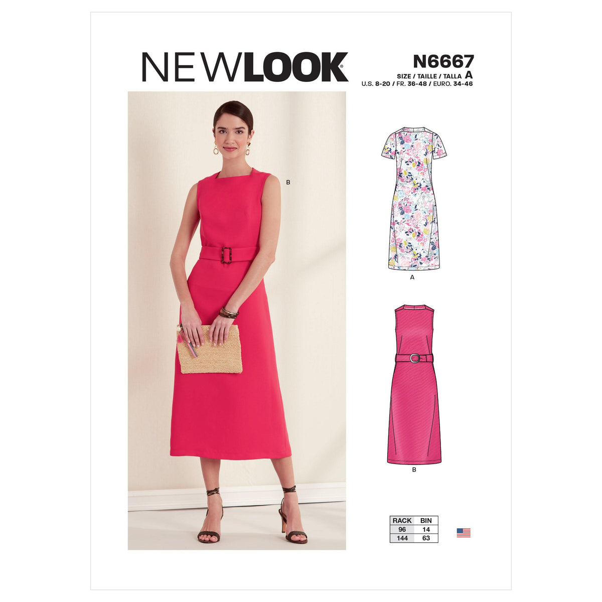 New Look Sewing Pattern 6667 - Pound Fabrics