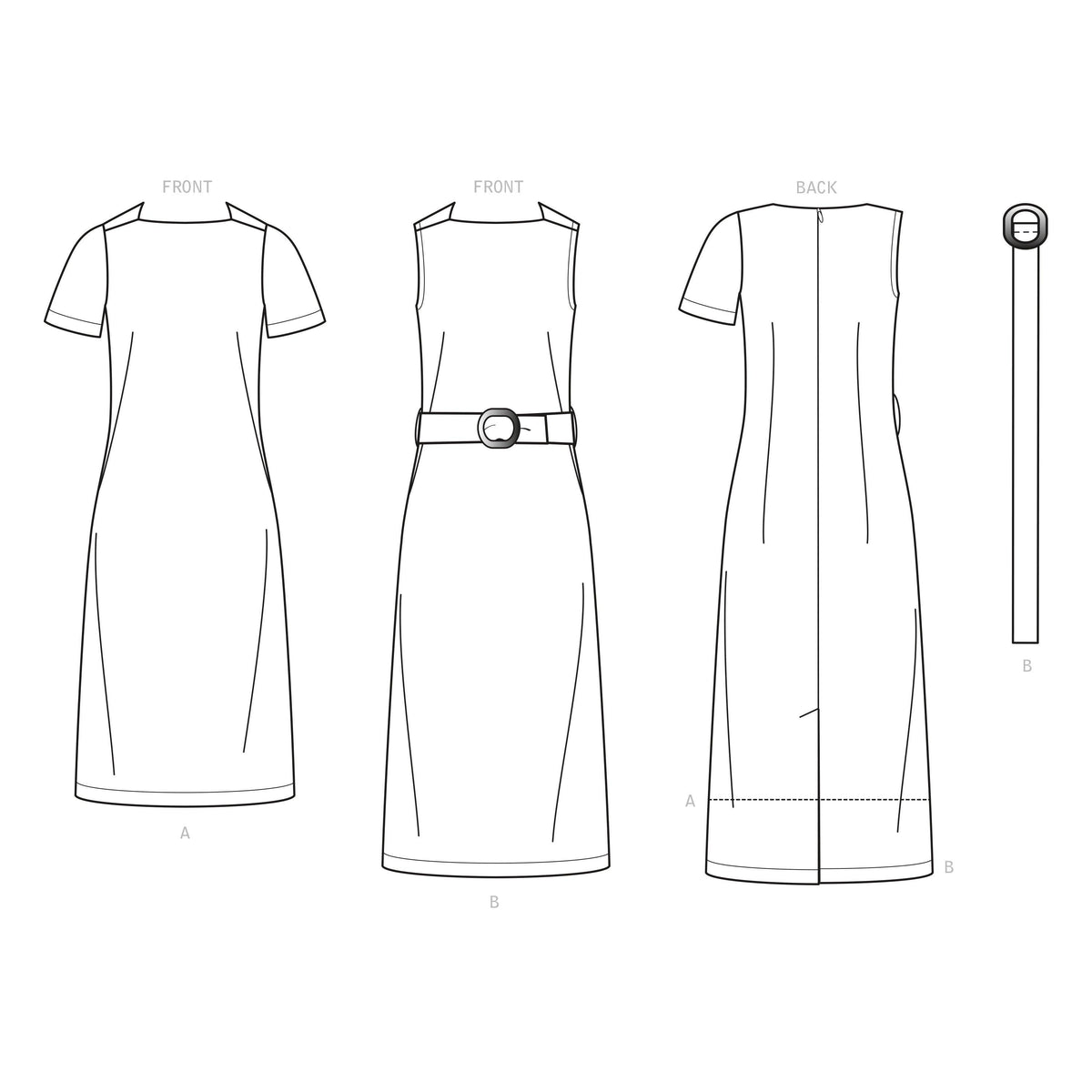 New Look Sewing Pattern 6667 - Pound Fabrics