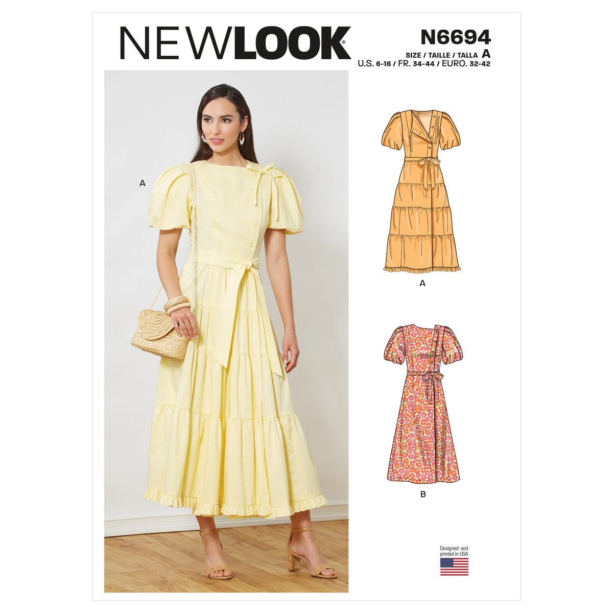 New Look Sewing Pattern 6694 - Pound Fabrics