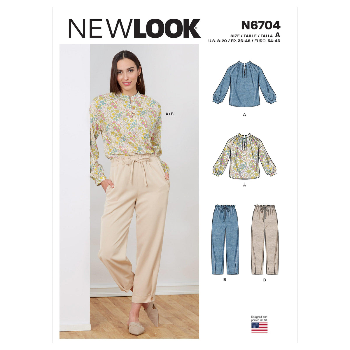 New Look Sewing Pattern 6704 - Pound Fabrics
