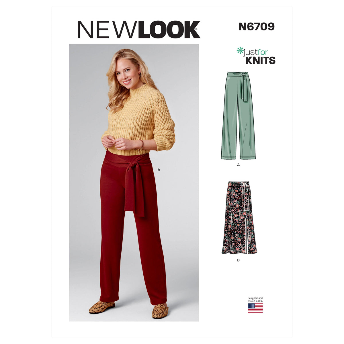 New Look Sewing Pattern 6709 - Pound Fabrics