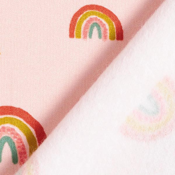 Rainbows Organic Sweatshirt Fabric