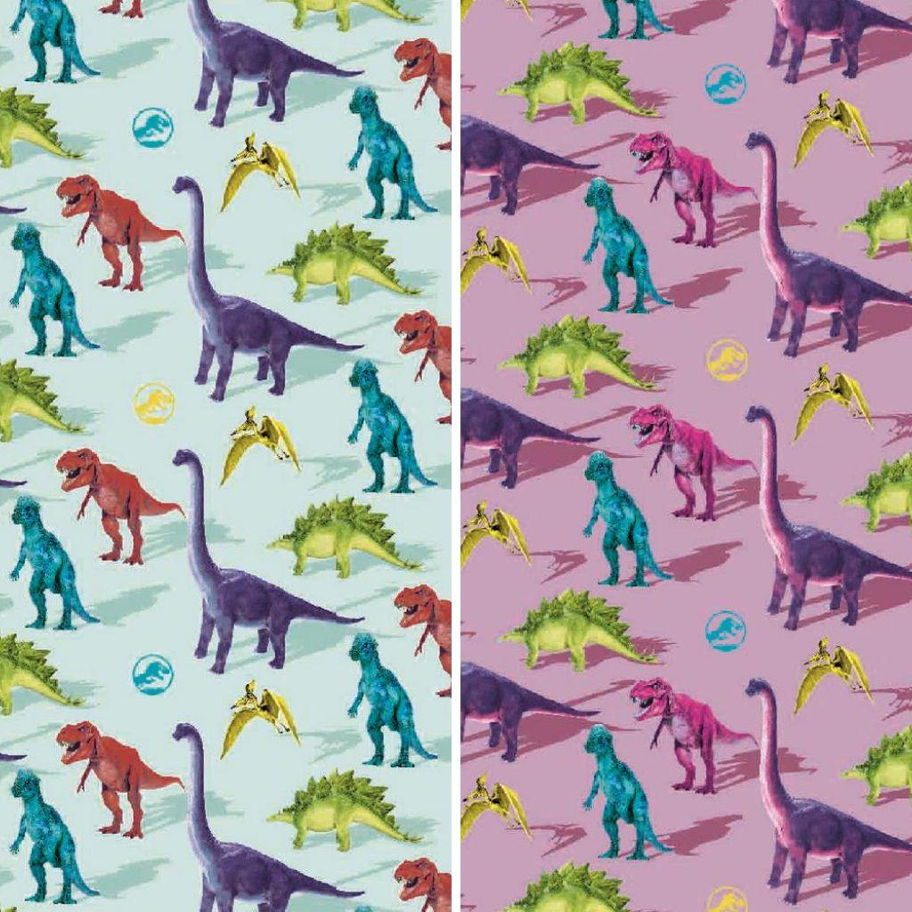 Jurassic World Cotton Jersey Fabric - Pound Fabrics