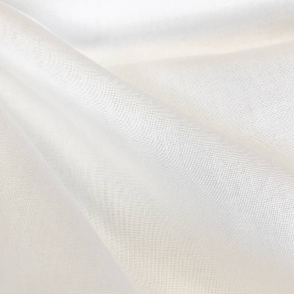 White Muslin Fabric - 30m Roll (6557429039127)