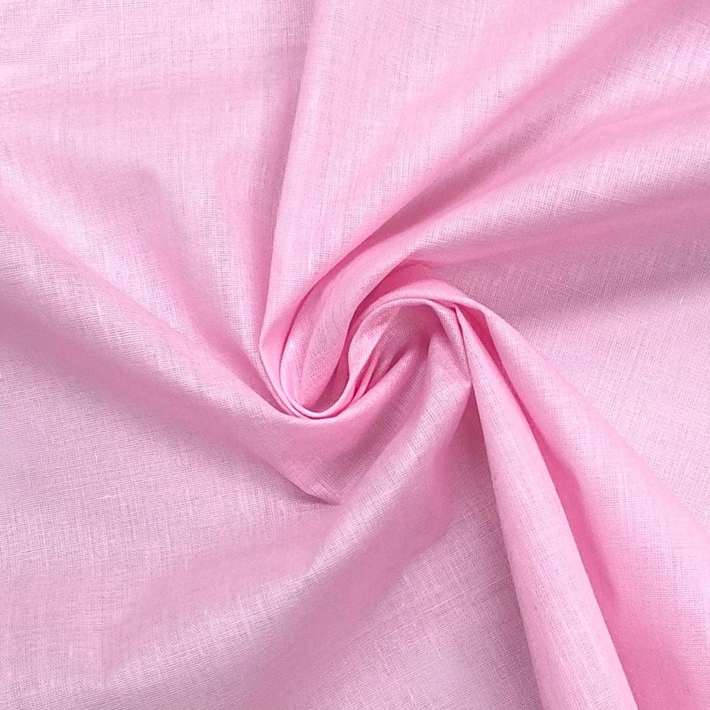 3 metres for £1! Plain Lightweight & Loose weave Polycotton Fabric (Muslin-Like) - Pound Fabrics