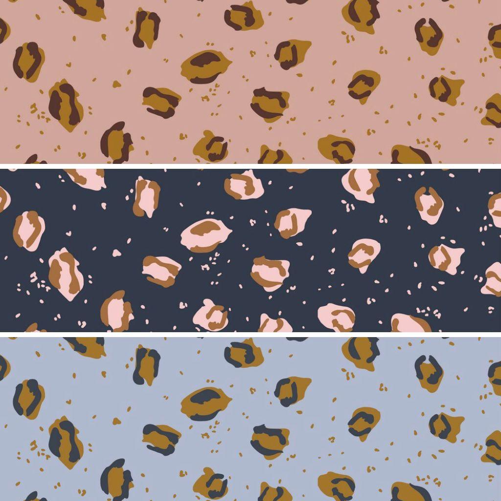 Leopard Print Modal Jersey Fabric - Pound Fabrics