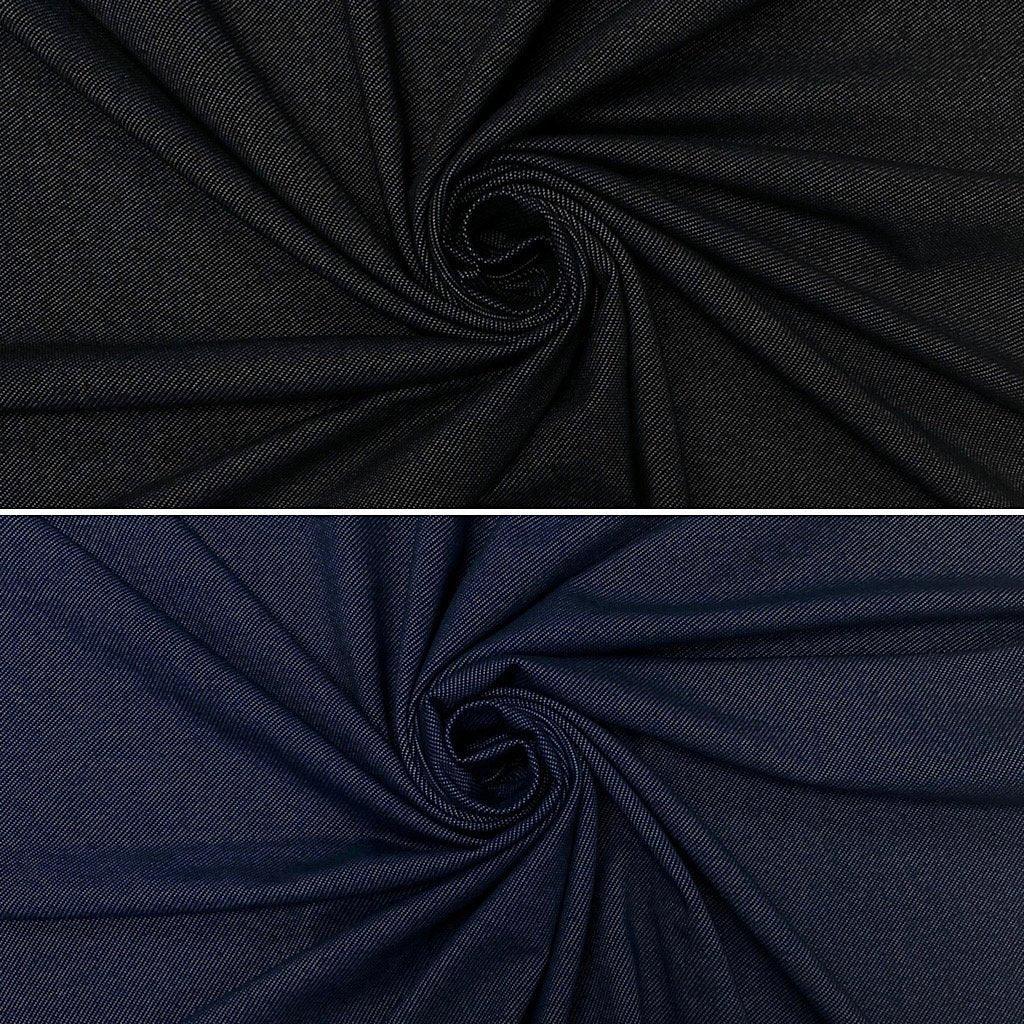 Denim Jersey Jegging Fabric - Pound Fabrics