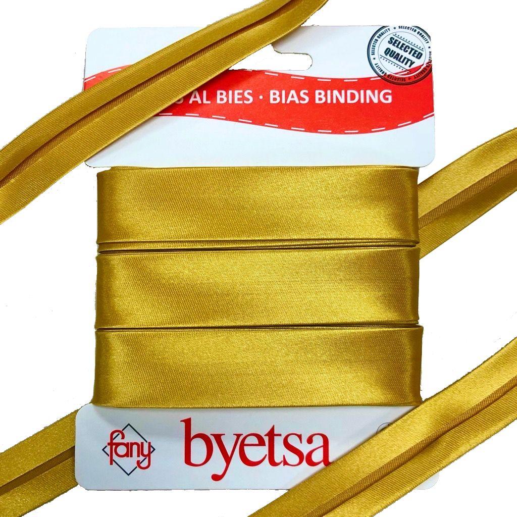 Plain Satin Bias Binding Tape - 5 metres