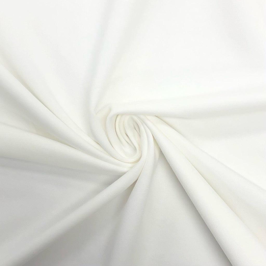 Plain Organic Brushed French Terry Fabric £3 per Metre! - Full Bolt - Pound Fabrics