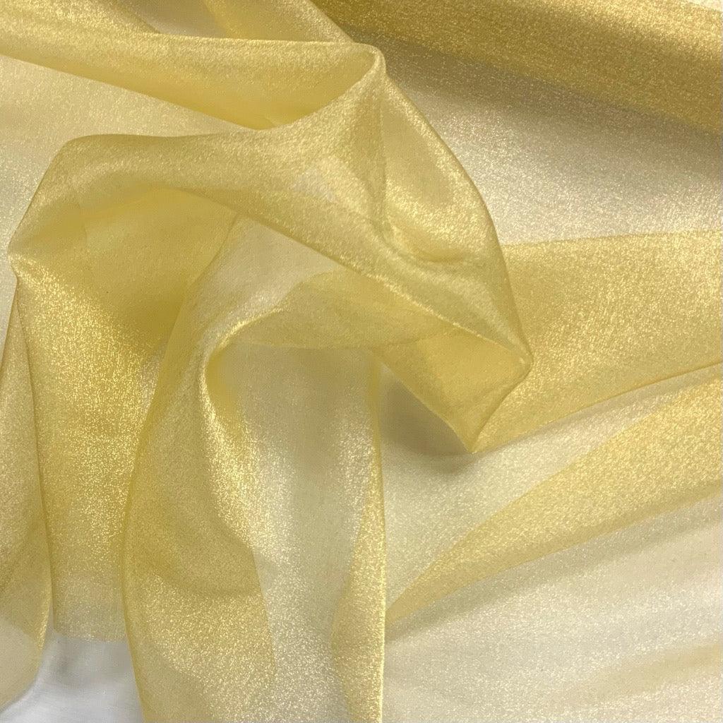 Plain Organza Fabric - Pound Fabrics