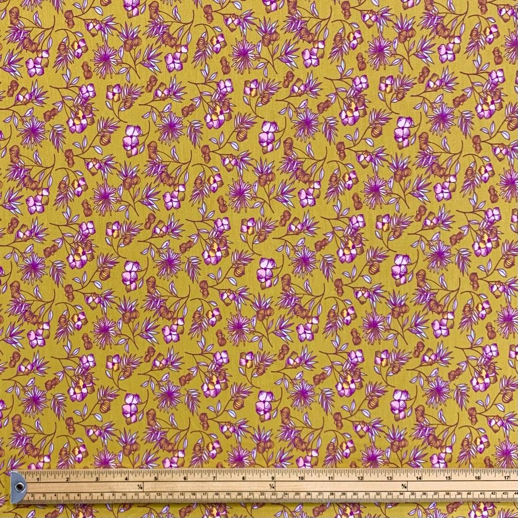 Dandy Floral Tencel Modal Jersey Fabric - Pound Fabrics