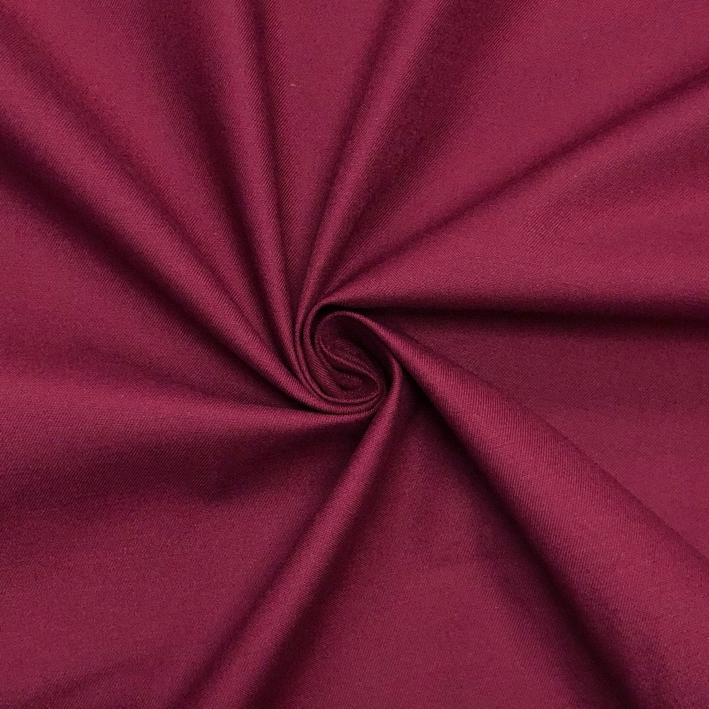 Plain Polycotton Gabardine Twill Fabric