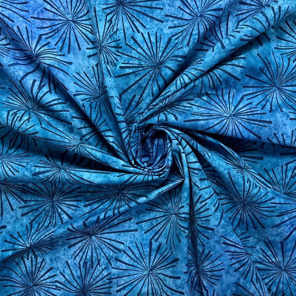 Fireworks Cotton Batik Fabric - John Louden - Pound Fabrics