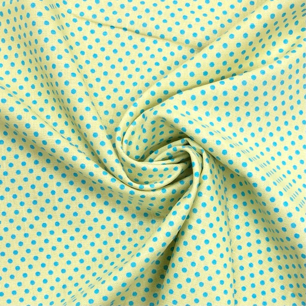3mm Polka Dot Cotton Canvas Fabric - Pound Fabrics
