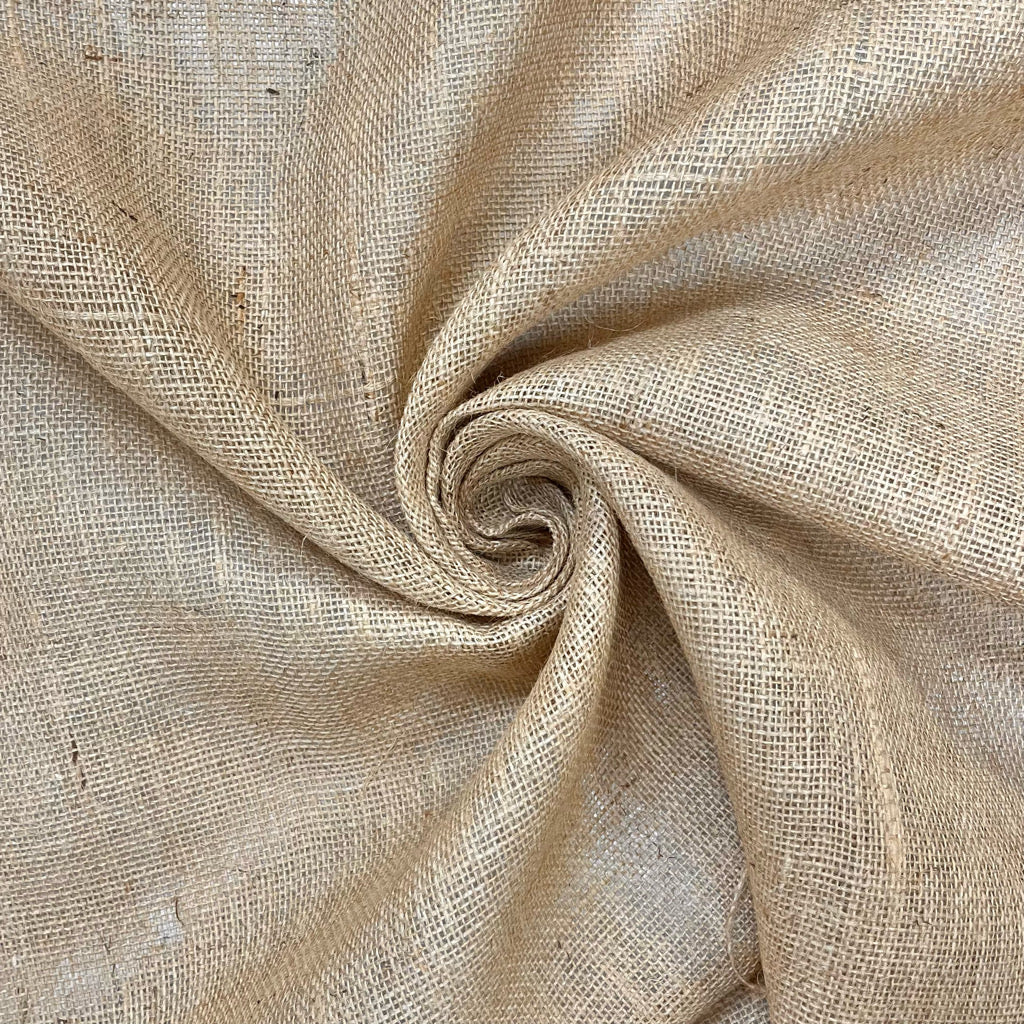 Hessian 25m Roll - Pound Fabrics