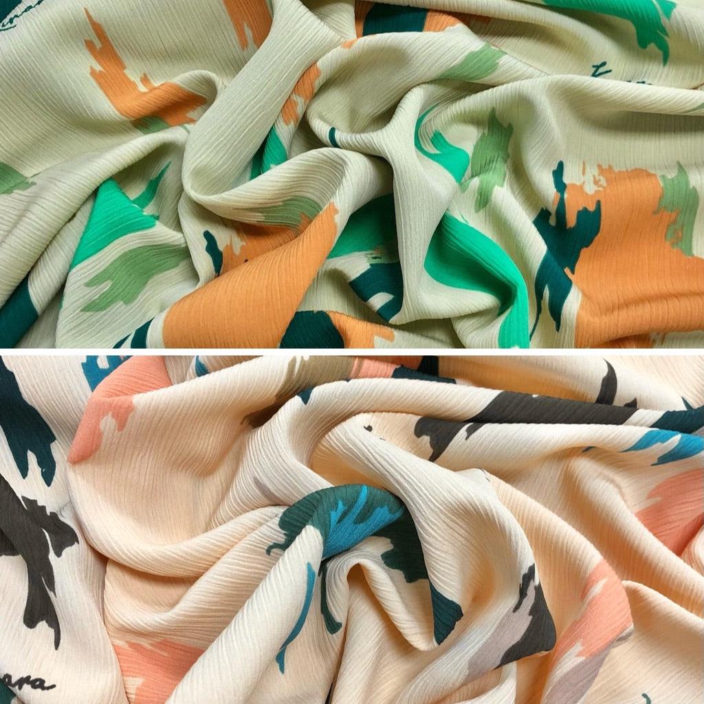 Lands Textured Polyester Fabric - 3m Pre-cut - Pound Fabrics