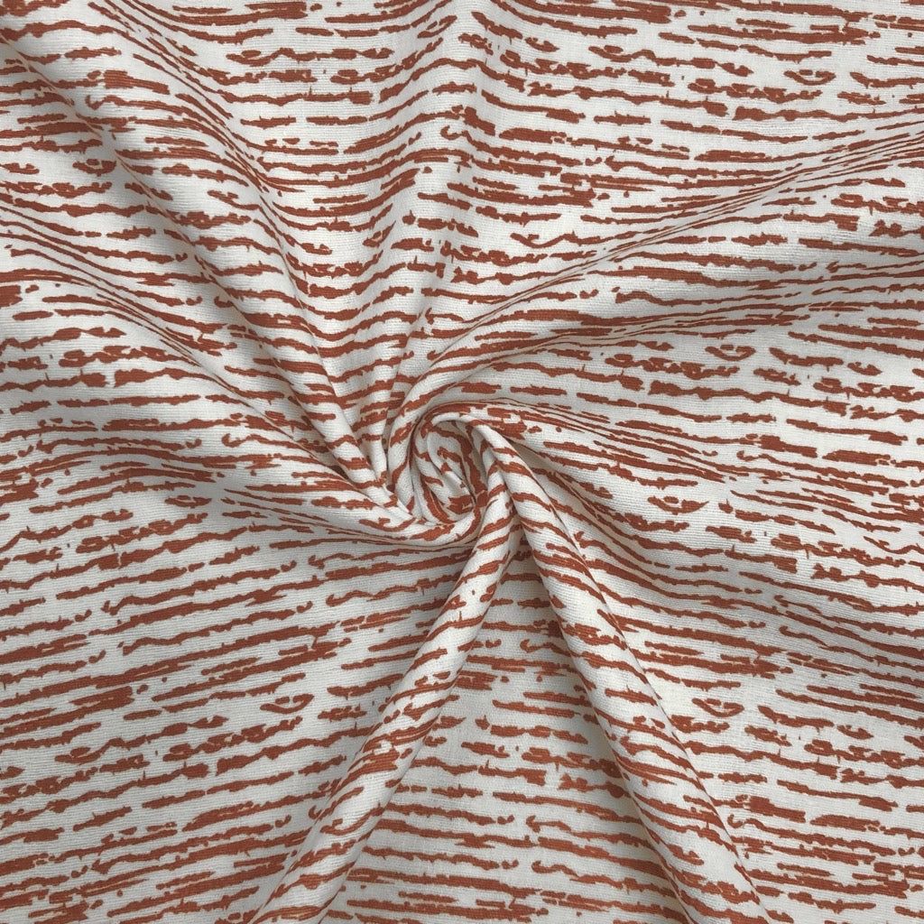 Distressed Lines Flat Double Gauze Fabric
