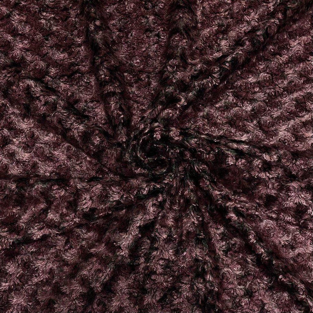 Metallic Swirls Faux Fur Fabric - Pound Fabrics