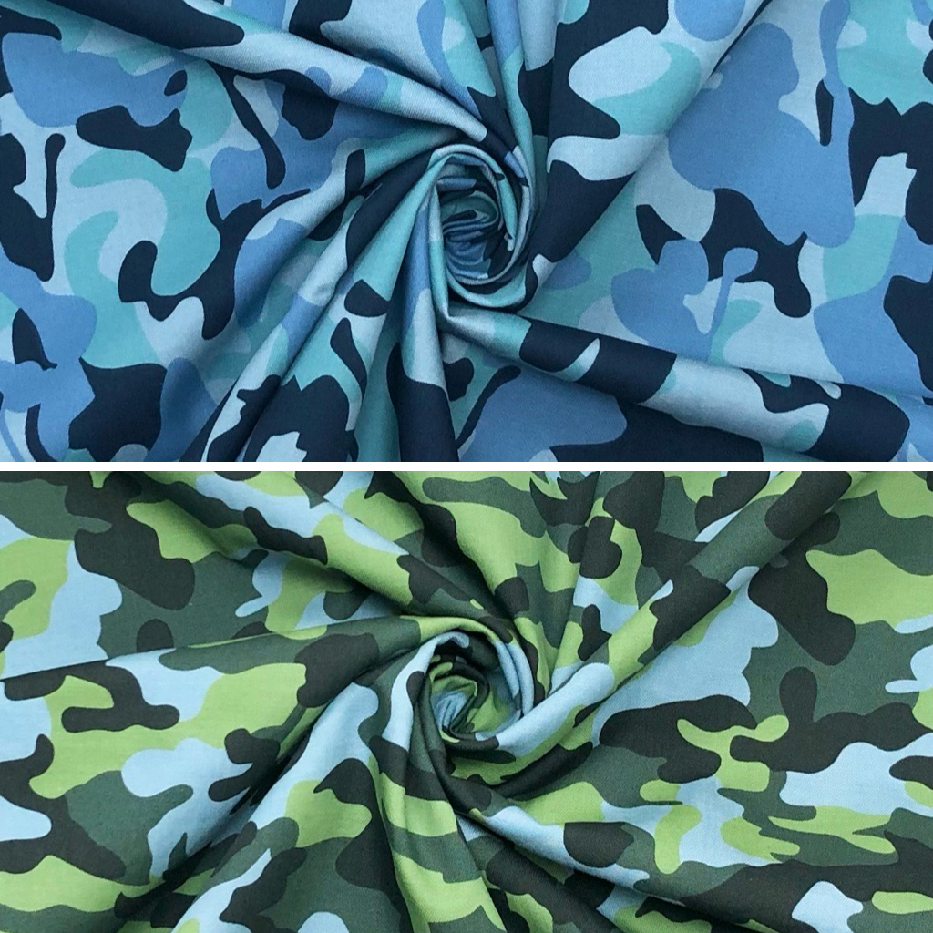 Camouflage Cotton Fabric