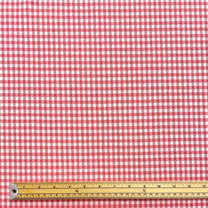 Gingham hotsell jersey fabric