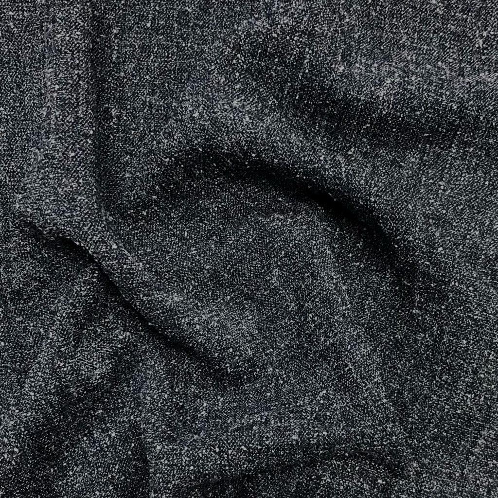 Plain Dark Grey Boucle Fabric - Pound Fabrics
