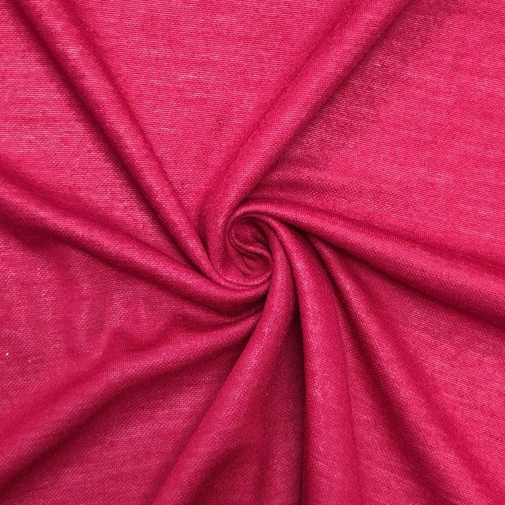 Plain Red Knit Fabric - Pound Fabrics