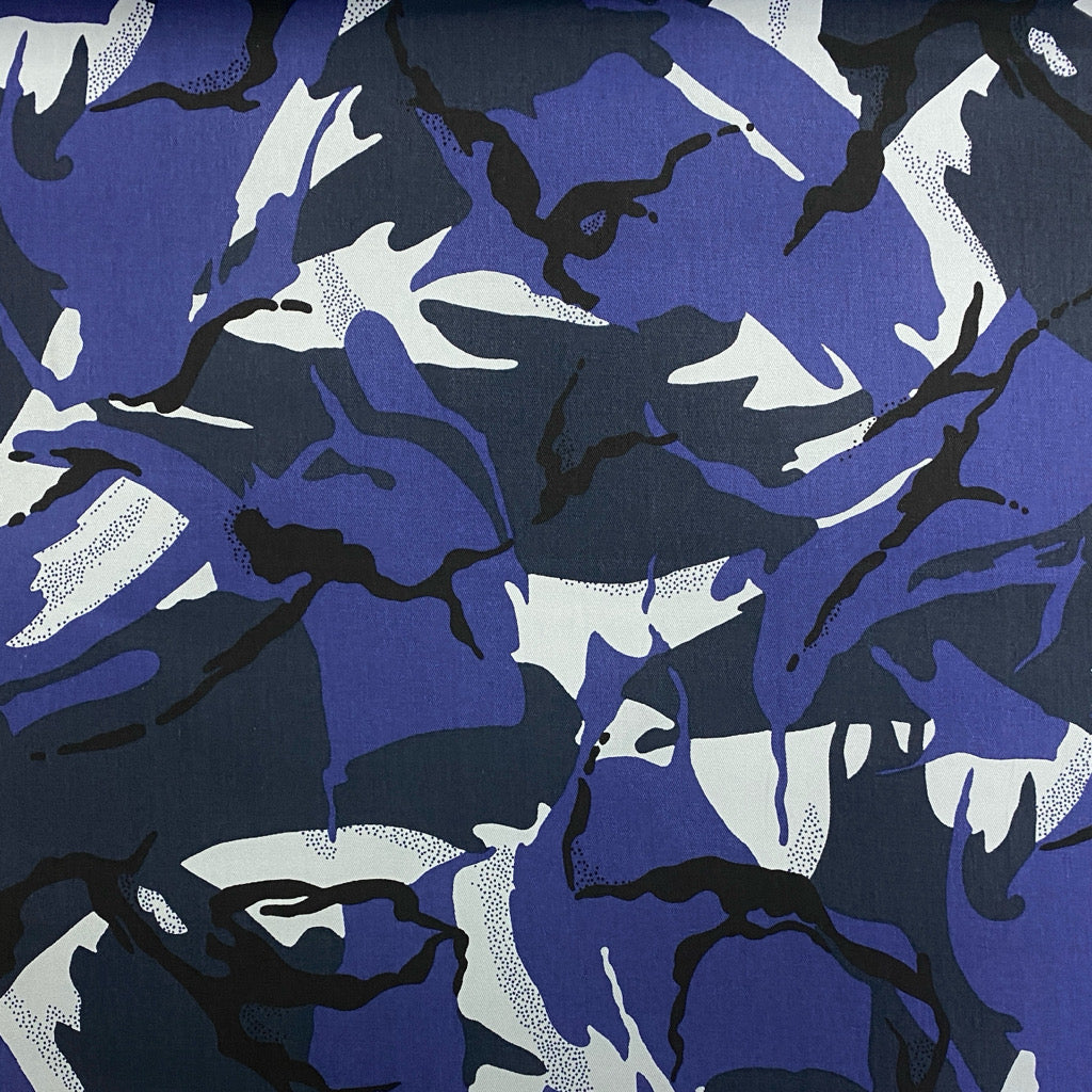 Camouflage 100% Cotton Drill Fabric - Pound Fabrics