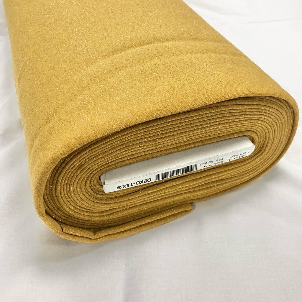 Lurex Brushed French Terry Fabric - Full Bolt - Pound Fabrics