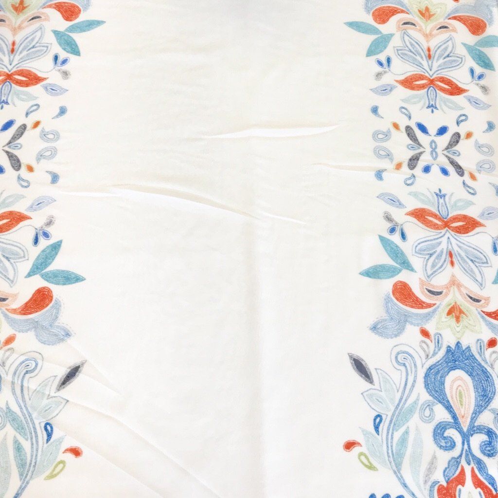 Paisley Sketch Chiffon Fabric (4374020325399)