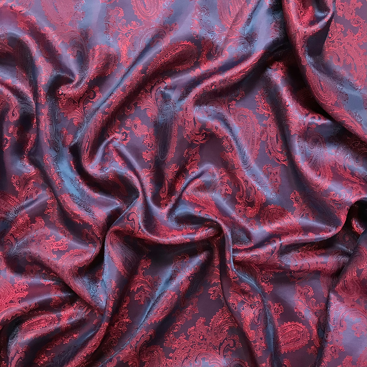 Paisley Jacquard Lining Fabric - Pound Fabrics